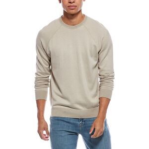 Vince Mens Birdseye Raglan Wool & Cashmere-Blend Crewneck Sweater